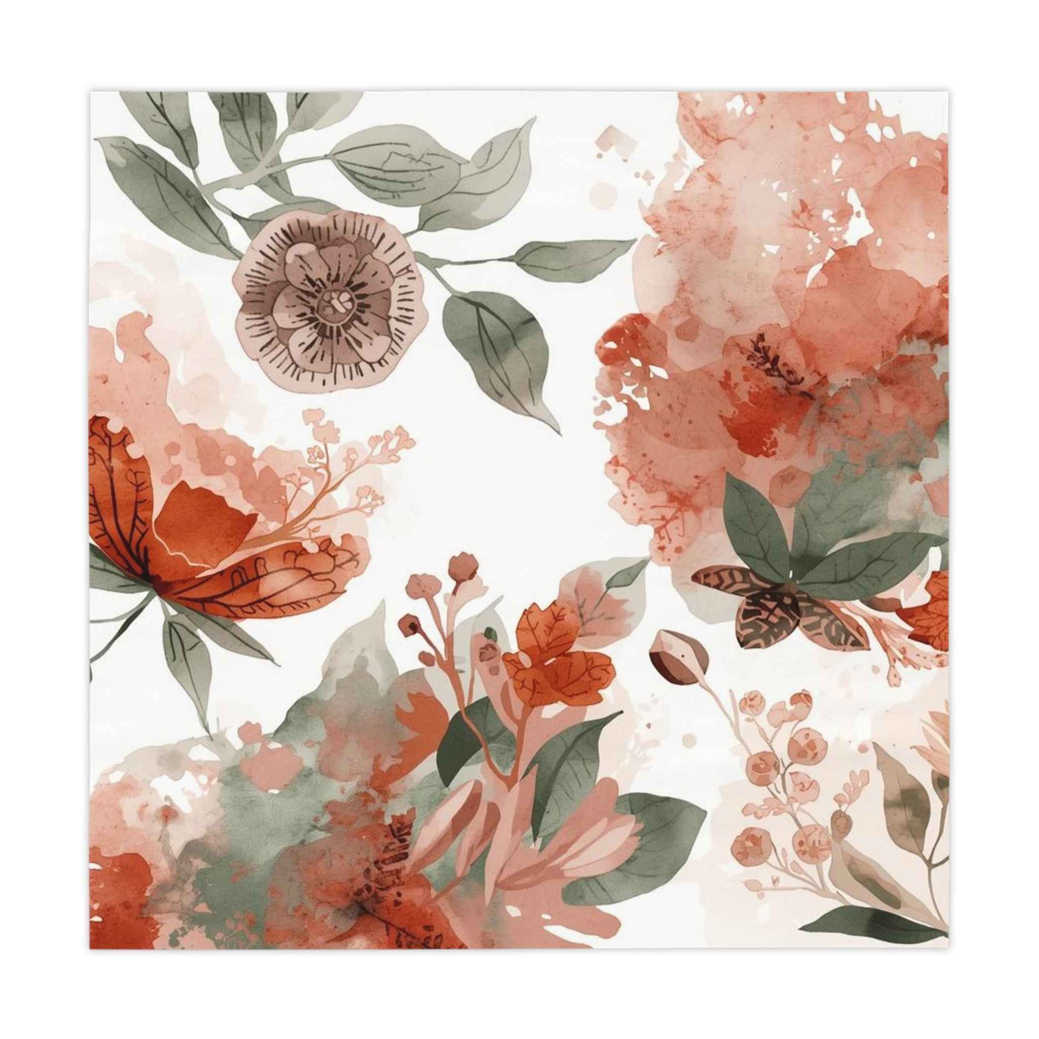 Floral Tablecloth, Elegant Dining Decor for Spring Celebrations, Bohemian Home Accents, Perfect for Weddings, Picnics and Gatherings